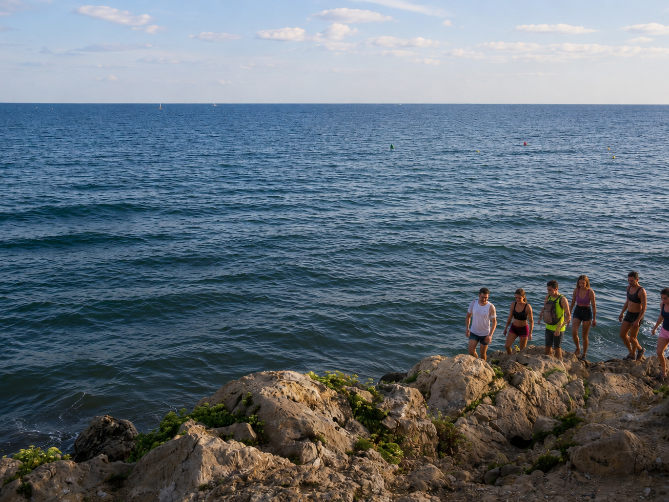 Coasteering en Sitges